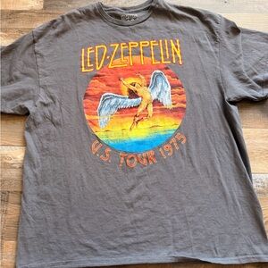 Led Zeppelin U.S. Tour 1975 Graphic Tee